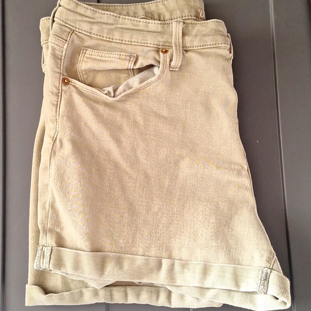 Green shorts